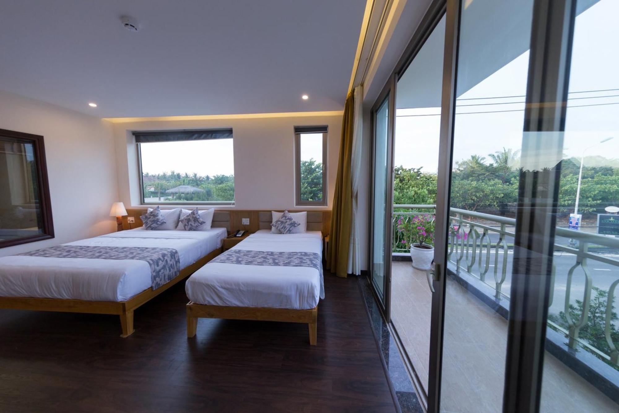 Silk And Sea Hotel Tan Thanh Esterno foto
